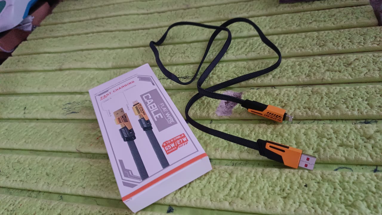 4 in 1 Fast Charging Cable With Multiport USB-C to Type C Your Brand
