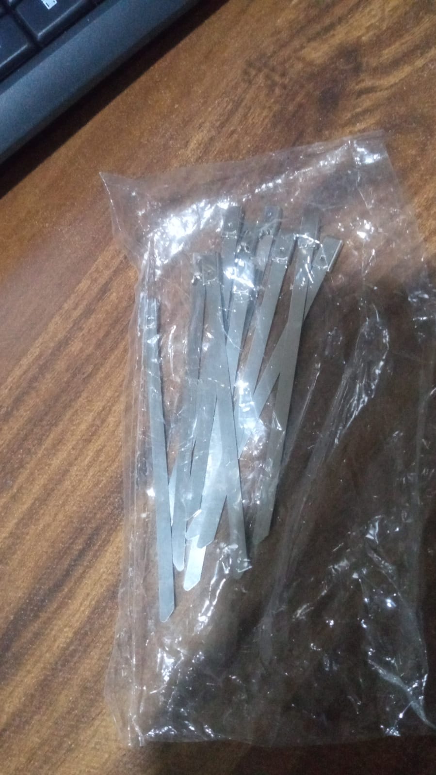 Stainless Steel Cable TIE  (4.6x100MM / 10 pcs Set) Your Brand