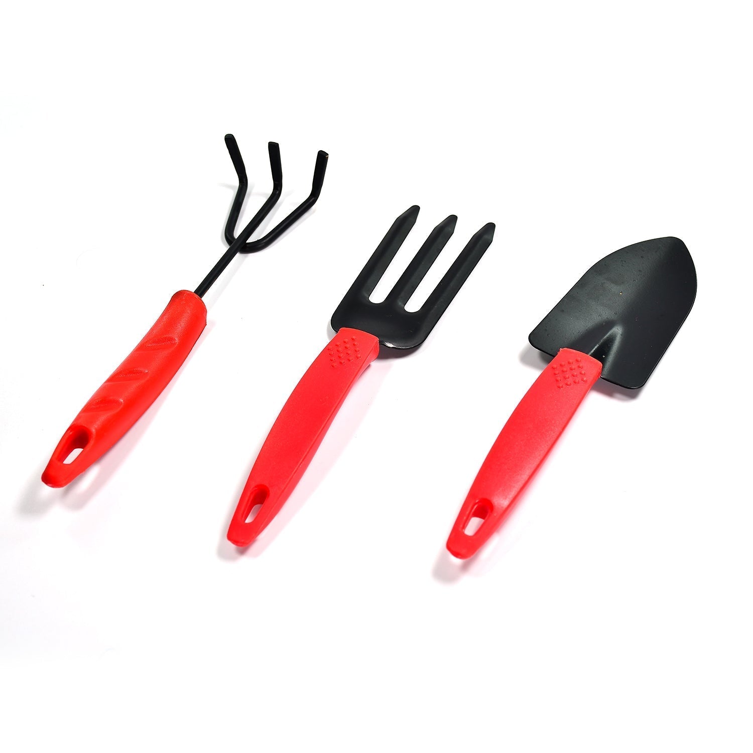 3pcs Small sized Hand Cultivator, Small Trowel, Garden Fork Your Brand