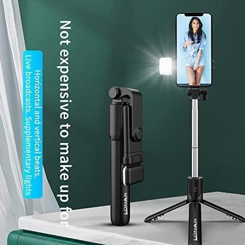 Extendable Flash 3-in-1 Selfie Stick Tripod with Bluetooth Remote THE GIR FARMER