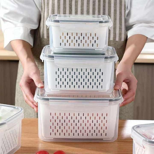 Kitchen Food Storage Containers Set (Pack of 2) 8feb97-4