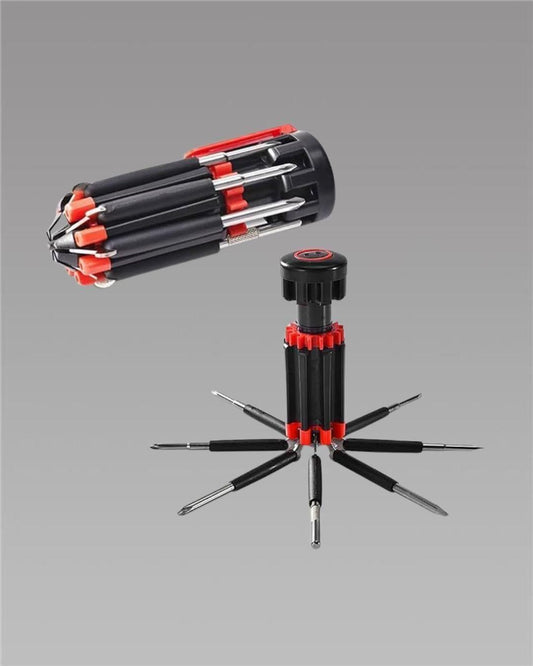 Screwdriver- 8 in 1 Screwdriver Interchangeable Bits Tool Set 8feb97-4