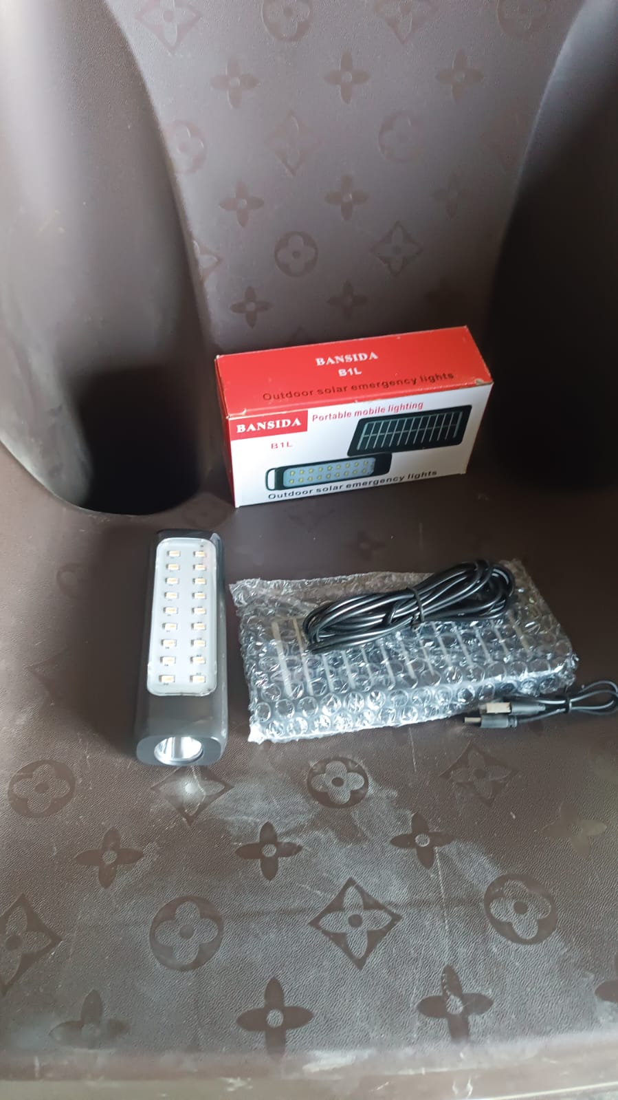 3 Modes Outdoor Indoor Hanging Solar Light  Small 18LED & 1 Big LED Your Brand