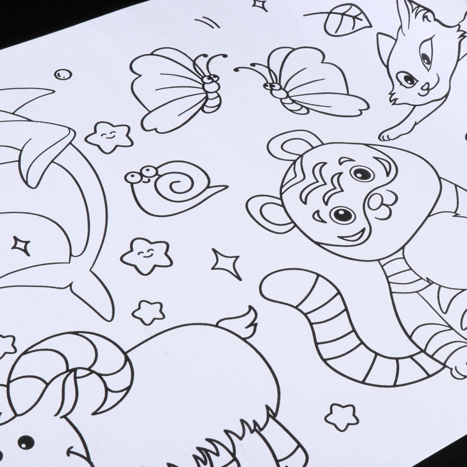 AM5221 Cute Animals For Childrens Drawing Painting Roll Paper - 30cm