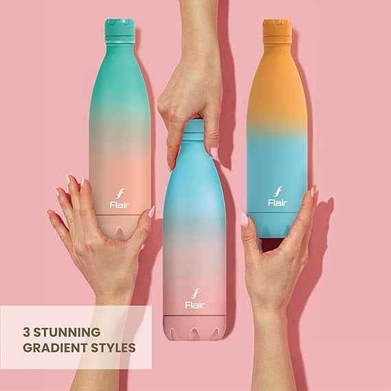 Flair Pop SS 304 Vacuum Insulated Water Bottle 1000ml – Hot & Cold Flask