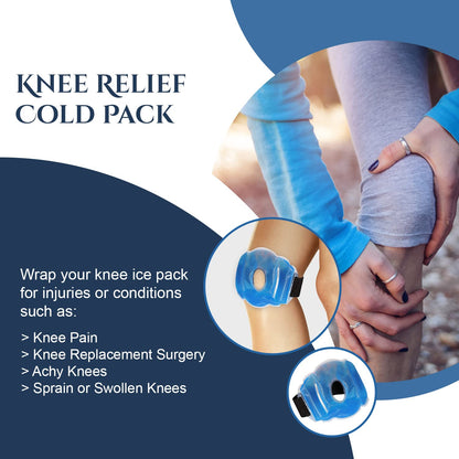AM5317 Knee Pain Relief Reusable Relieving Cold Therapy Pack With Belt
