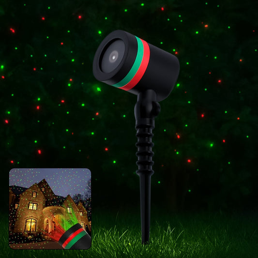 Star Fairy Motion Laser Projector – Multicolor Decorative Light for Indoor & Outdoor Festivities (No Remote) Your Brand