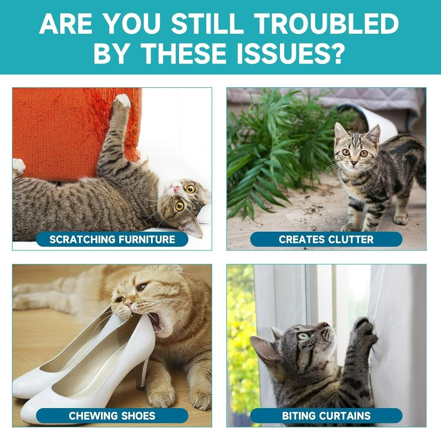 Pet Deterrent Spray 100ml Each (Pack of 2) 8feb97-4