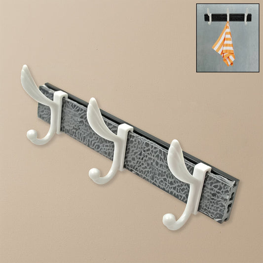 Wall Mounted Coat Hanger Rack – 6 Hooks for Clothes, Jackets & Hats Your Brand