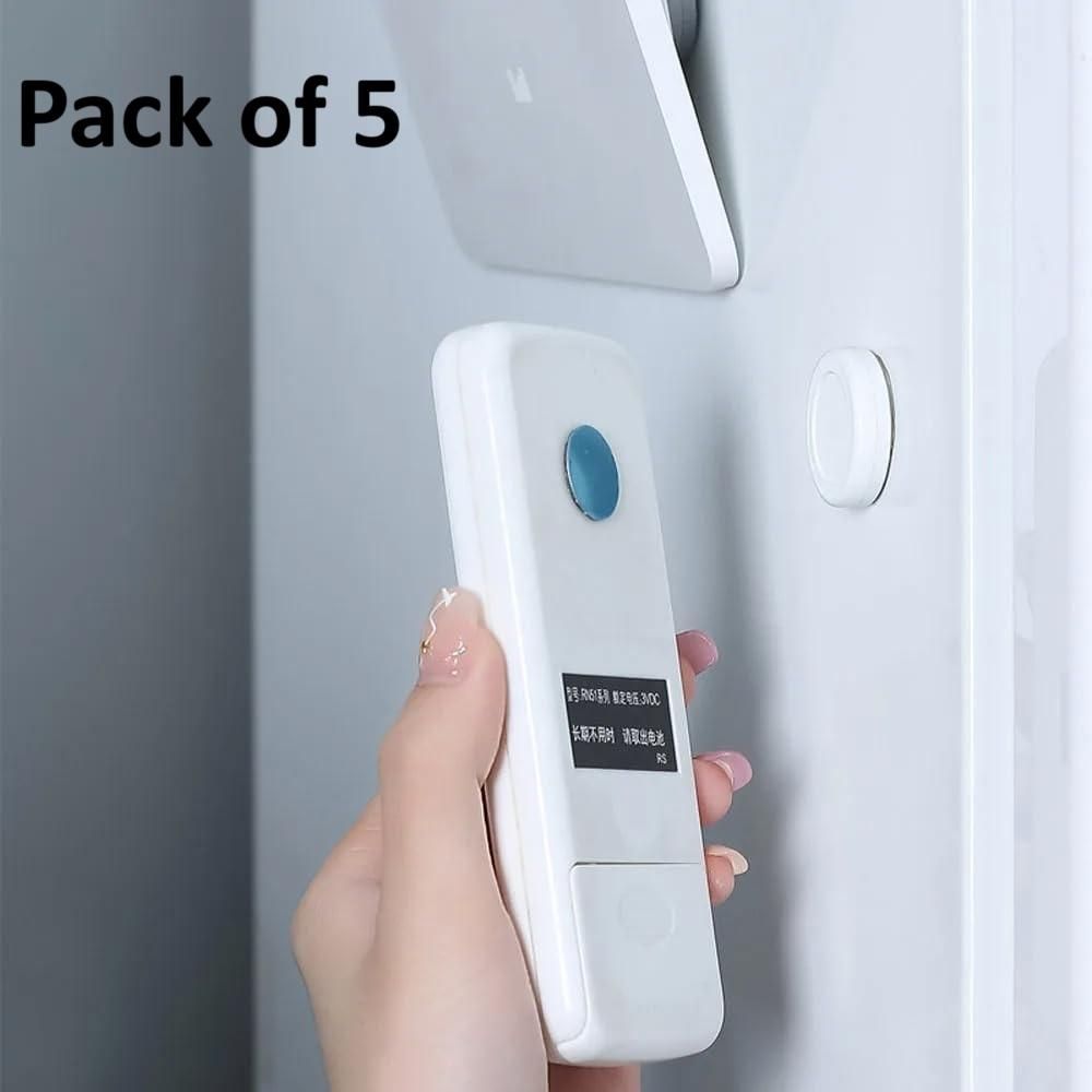 Magnetic Remote Control Wall Mount Holder (Pack of 5) 8feb97-4