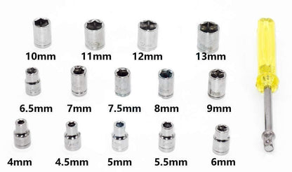 Screwdriver - Multipurpose 40 in 1 Screwdriver Socket Set and Bit Tool Kit Set 8feb97-4