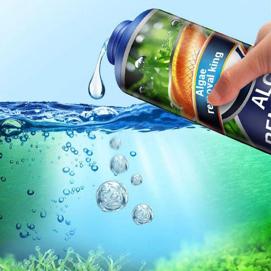 Algae Remover Fish Tank Removes Green Algae Fish Pond Algaecide Moss Removal (Pack of 2) The Gir Farmer