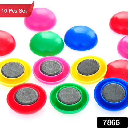 Durable Magnetic Button Set for Kids’ Experiments (10 Pc, Round Shape) Styleva