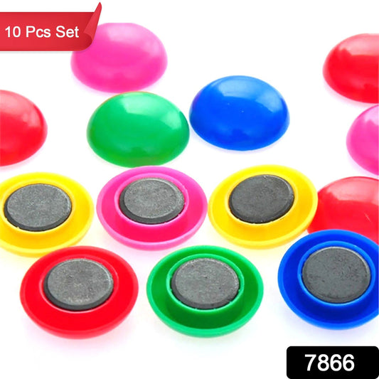 Durable Magnetic Button Set for Kids’ Experiments (10 Pc, Round Shape) Styleva