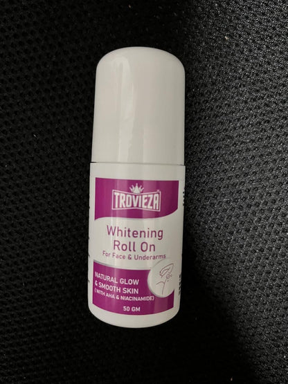 Trovieza Whitening Roll on Cream for Face & Underarm, for Skin Glow & Moisturization, 50gm 8feb97-4