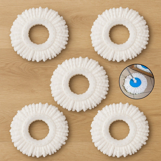 Microfiber Spin Mop Refill Head 360° Rotating Mop (5 Pc) Your Brand