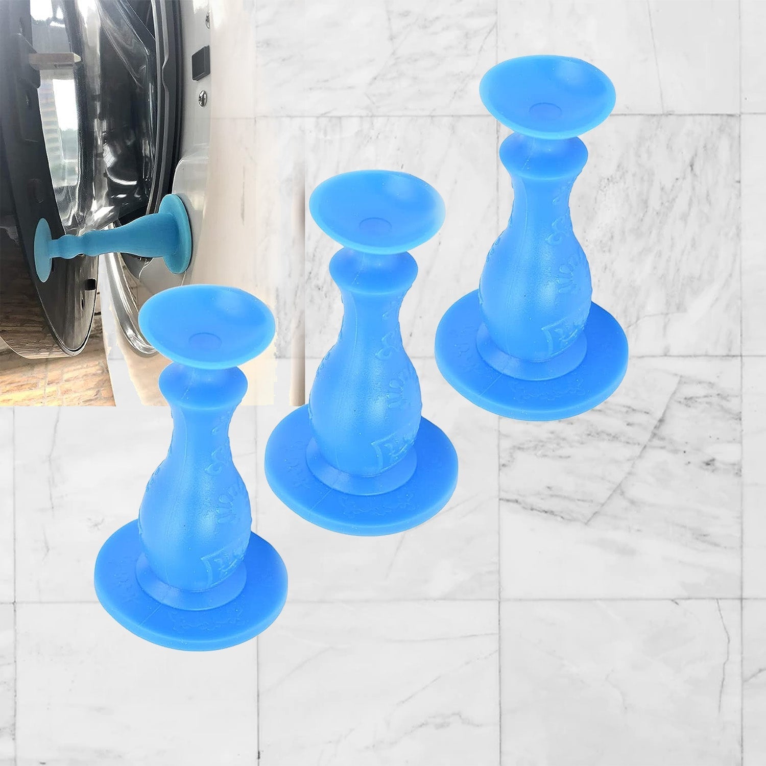 Multifunction Washer Door Stopper – Rubber Front Load Door Holder for Family Use Your Brand