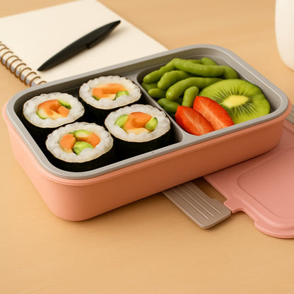 BPA-Free Snack Pack-2 Lunch Box – 2-Compartment Your Brand
