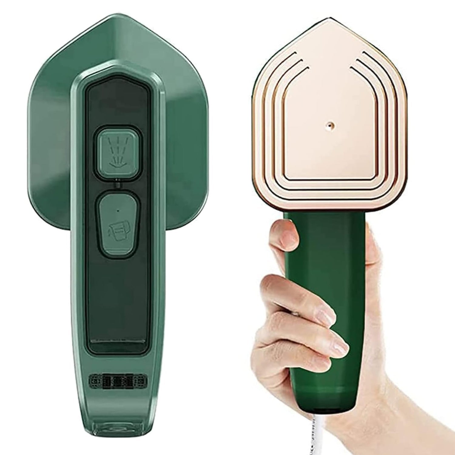 Mini Steamer & Iron: 2-in-1 Portable Travel Friendly Your Brand