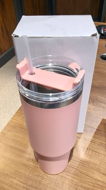 Peach Extra Large Insulated Travel Mug (1200ML - 1 Pc) Your Brand