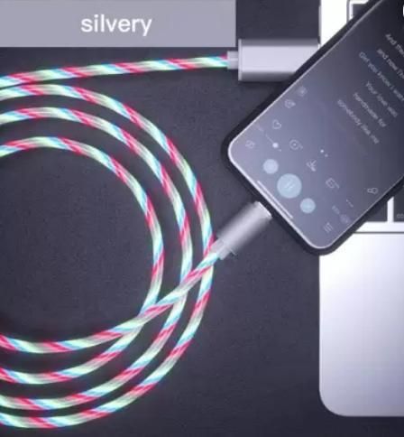 Fast 3 in 1 Multiple Pin With LED Light Magnetic Charging Charging Pad - Assorted color THE GIR FARMER