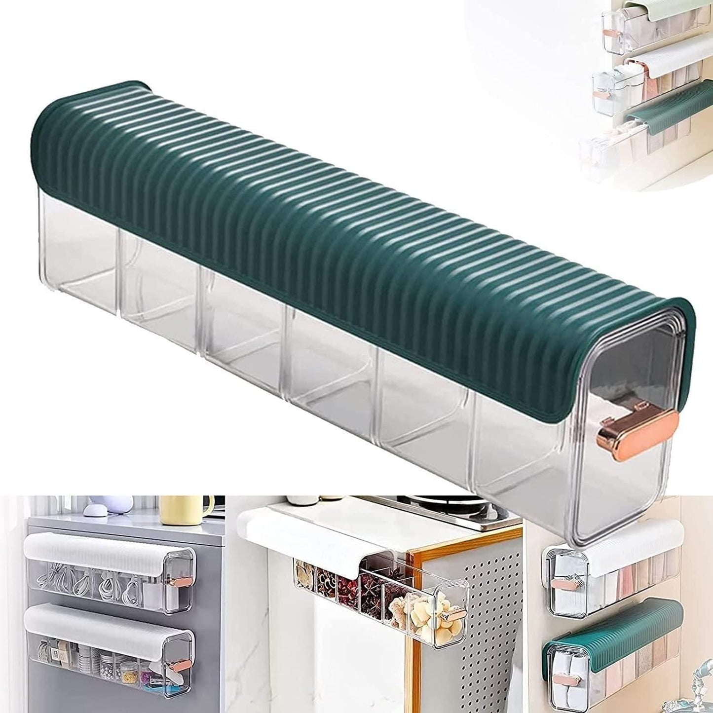 Clear Wall Mounted Drawer Organizer 8feb97-4