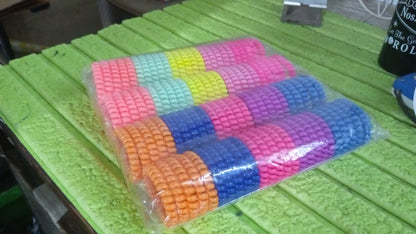 Telephone Wire Hair bands Pack of 100 Pcs, Hair accessories Your Brand