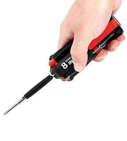 Screwdriver- 8 in 1 Screwdriver Interchangeable Bits Tool Set 8feb97-4