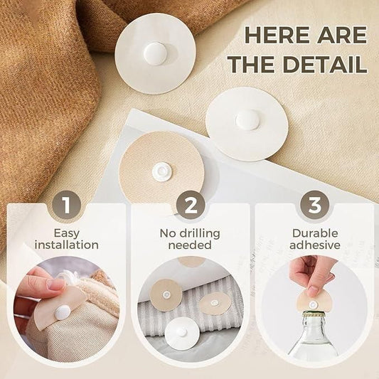 5 Pcs Reusable Multifunctional Buttons 8feb97-4