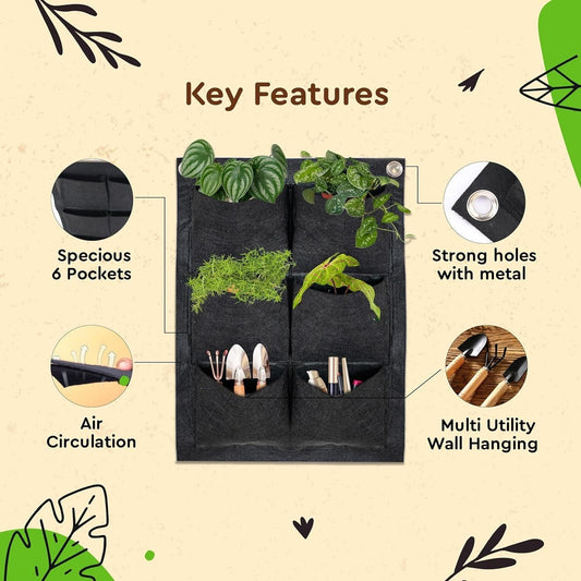 Vertical Hanging Wall Planter for Balcony�/Indoors 8feb97-4