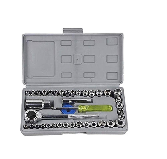 Screwdriver - Multipurpose 40 in 1 Screwdriver Socket Set and Bit Tool Kit Set 8feb97-4