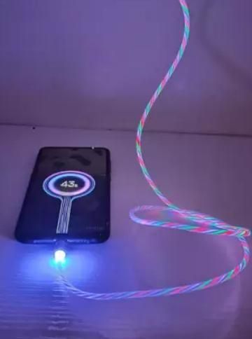 Fast 3 in 1 Multiple Pin With LED Light Magnetic Charging Charging Pad - Assorted color THE GIR FARMER