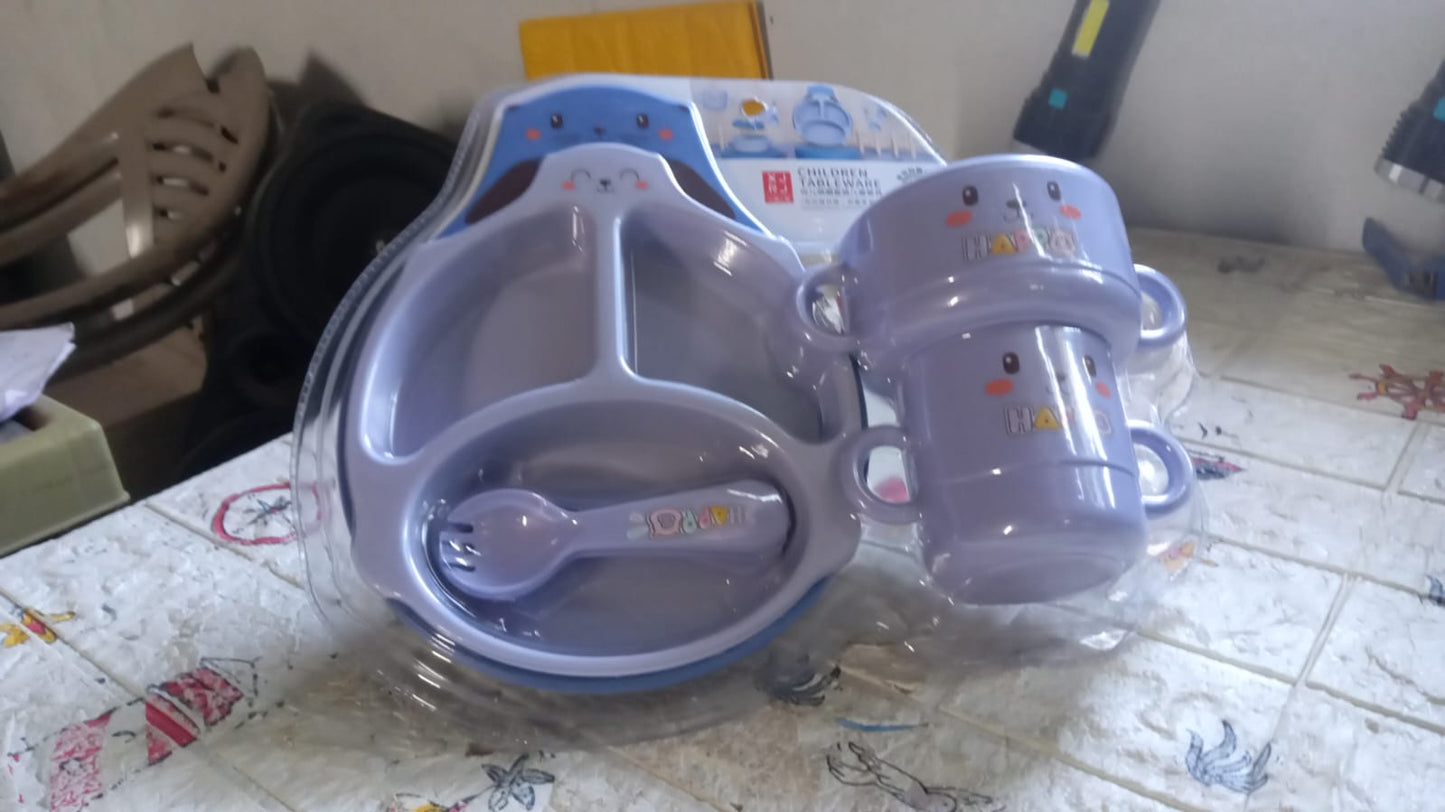 Baby Feeding Set For Kids And Toddlers (7 pcs set) Your Brand