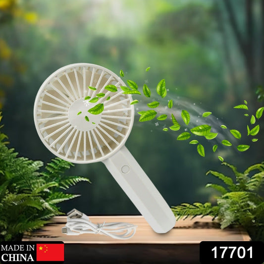 Mini Portable Rechargeable Fan – Lightweight & Easy to Carry (1 Pc | Battery Not Included) Your Brand