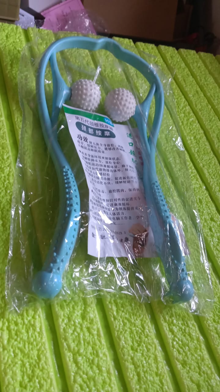 Portable Neck & Shoulder Massager for Back & Waist Relief Your Brand