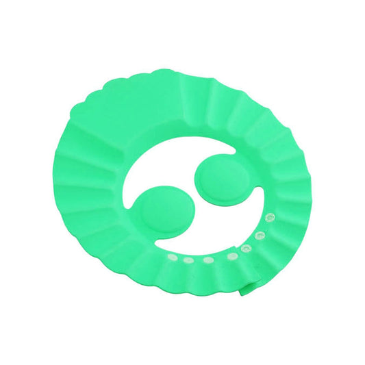 Adjustable Baby Shower Cap – Soft & Safe Bathing Hat for Eye and Ear Protection Your Brand