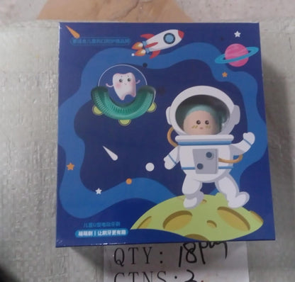 Electric Toothbrush With Light & Music, Kids U-Shaped 360Â° USB Rechargeable Plastic Automatic Toothbrush Portable Adjustable Cleaning Whitening Toothbrush with USB Charging Function Plastic + ABS for Kids Your Brand