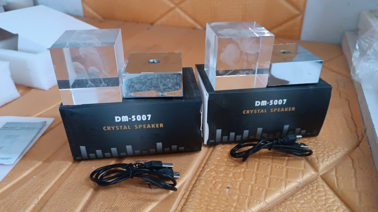 3D Mix Design LED Light, Desk Decor, LED Light Base, USB Charging (1 Pc / Mix Design) Your Brand