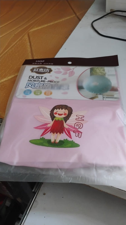 Dust-Proof Round Elastic Protective Case, Fan Cover (1 Pc) Your Brand
