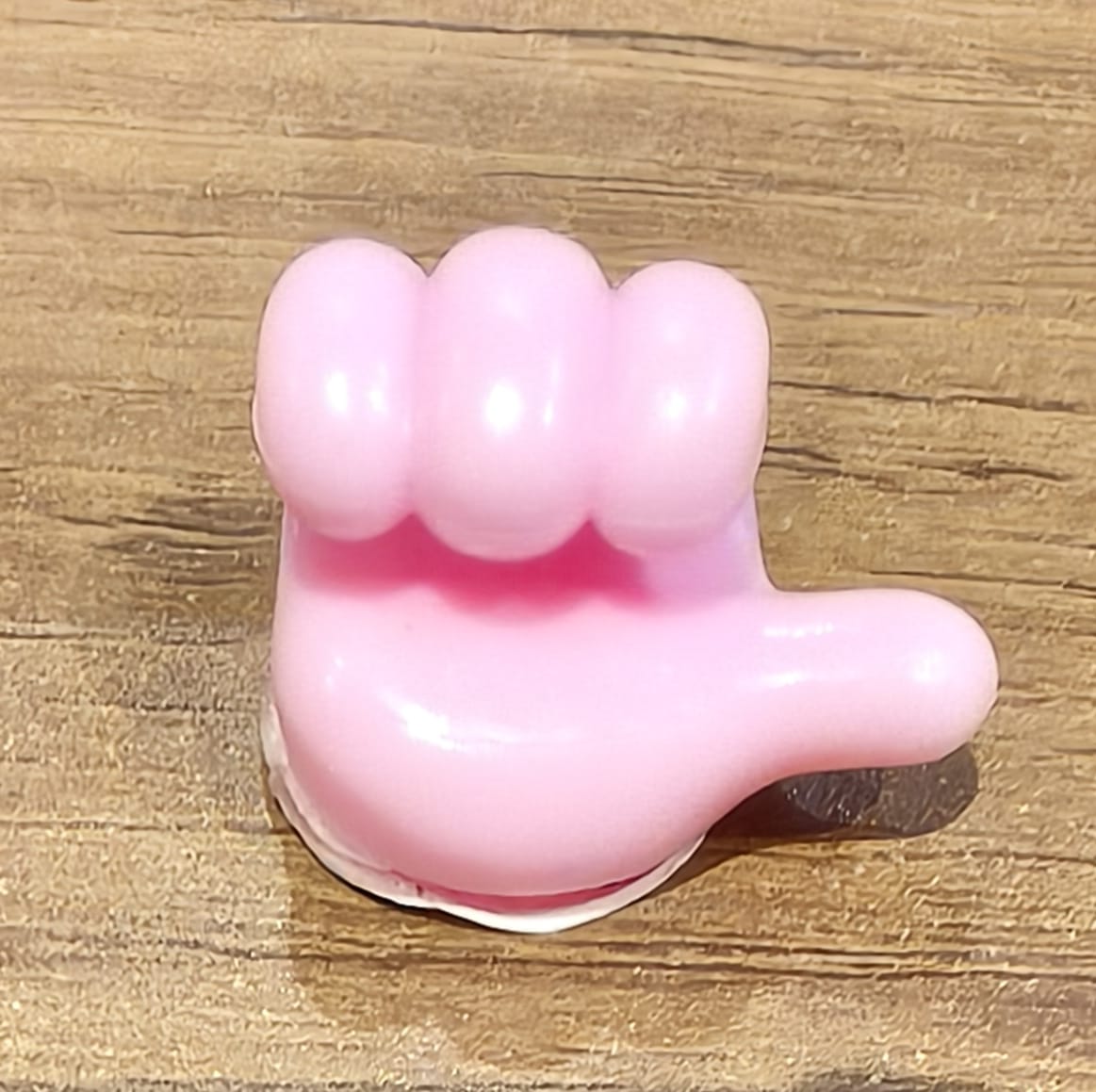 Pink Multifunctional Multi functional Hand Shape Wall Clip Hanger Keys Cable Holder Your Brand