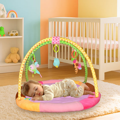 Multipurpose Baby Play Gym and Sleeping Mat (Mix Design / 1 Pc) Your Brand