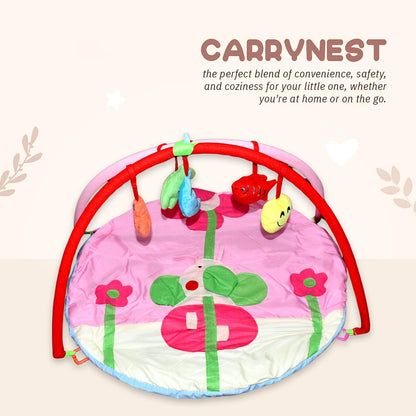 Multipurpose Baby Play Gym and Sleeping Mat (Mix Design / 1 Pc) Your Brand