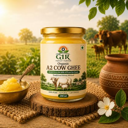 A2 Gir Cow Ghee | Organic Bilona Ghee | The Gir Farmer