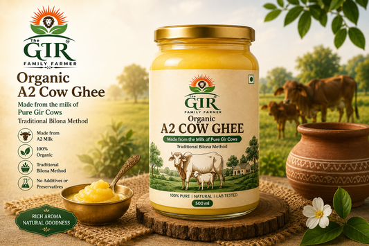 Organic Gir Cow Ghee Pure & Natural | The Gir Farmer
