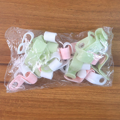 Multi-Color Hanger Connector Hooks (30 Pc) Your Brand