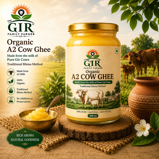 A2 Gir Cow Ghee | Organic Bilona Ghee | The Gir Farmer