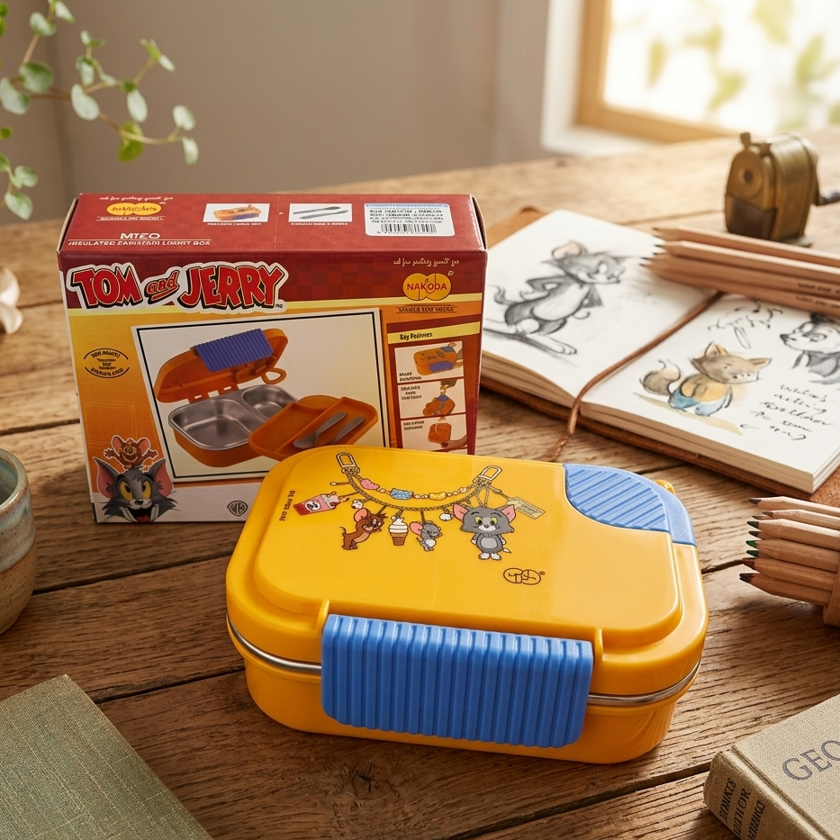 Tom & Jerry Mizo Insulated Steel Lunch Box