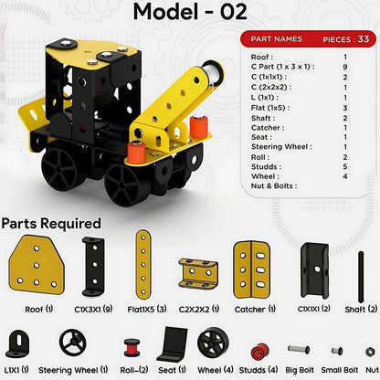 Aditi STEM Educational Mecha Racer DIY Construction Kit Your Brand