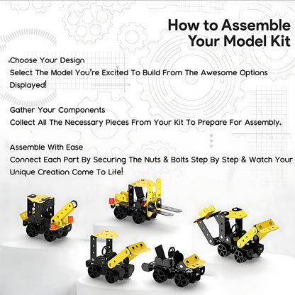 Aditi STEM Educational Mecha Racer DIY Construction Kit Your Brand