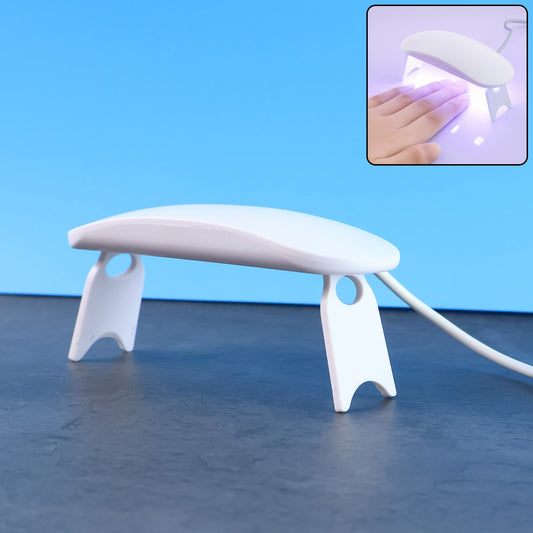 mini UV nail lamp for gel polish with compact design for quick drying